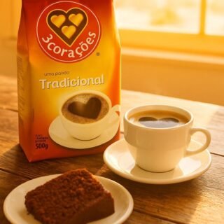 3 Corações Café Torrado E Moído Tradicional Pacote 500G