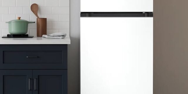 Geladeira/Refrigerador LG Frost Free Inox Duplex Branca 375L GN-B372PQW – 110V