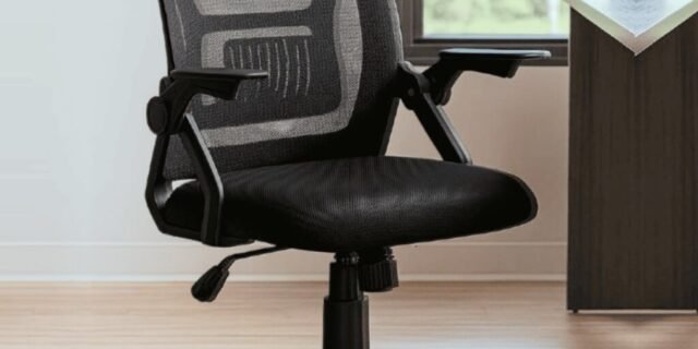 Cadeira De Escritório Diretor Malcom Preta Healer