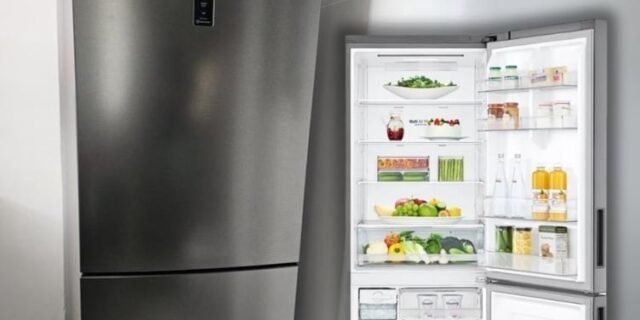 Geladeira/Refrigerador LG Frost Free Smart Inverse Prata 451L Inox Look GC-B569NLLM.APZFSBS – 220V