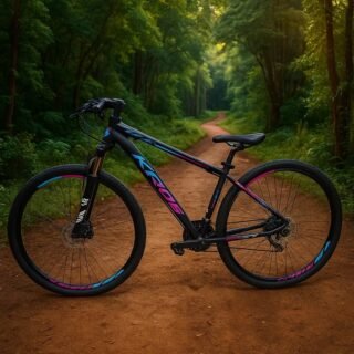Bicicleta aro 29 KRW S60 Mountain Bike 24 velocidads câmbios Shimano Freio a Disco Suspensão dianteira