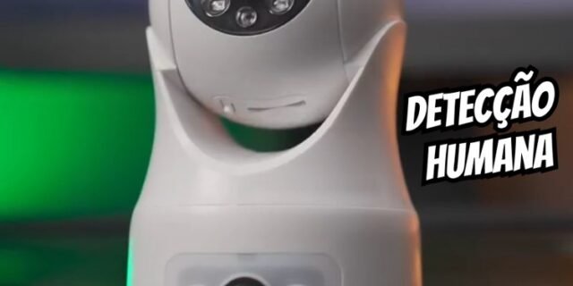 Basike Câmera de Segurança, Wi-Fi 360, 1080p Full HD, Visão Panorâmica e Detecção Humana-4MP, Monitoramento Inteligente, Áudio Bidirecional