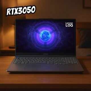 Notebook Gamer Lenovo LOQ E Core i5-12450HX, 8GB, 512GB SSD, RTX 3050 6GB, 15.6″ 144Hz, Linux 83MES00100