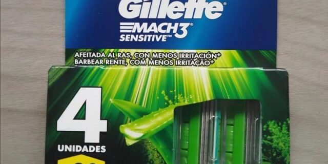 Gillette Carga Para Aparelho De Barbear Mach3 Sensitive 4 Unidades