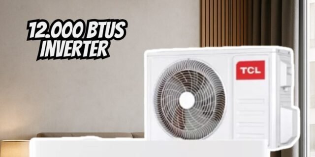 Ar condicionado TCL T-Pro Split Inverter Hi Wall 12.000 BTU/h Frio Wi-Fi