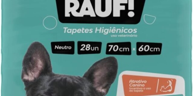 RAUF – TAPETE HIGIENICO PARA CÃES – RAUF NEUTRO 70cmx60cm 28und – Econômico