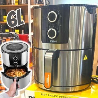 Fritadeira Air Fryer Pfr67pi Antiaderente 6l Philco 127v