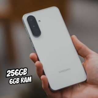 Celular Samsung Galaxy A36 5G 256GB, 6GB RAM, Câmera 50MP, IP67, Super AMOLED 6.7″, Recursos AI, Branco