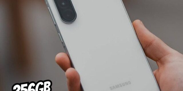 Celular Samsung Galaxy A36 5G 256GB, 6GB RAM, Câmera 50MP, IP67, Super AMOLED 6.7″, Recursos AI, Branco