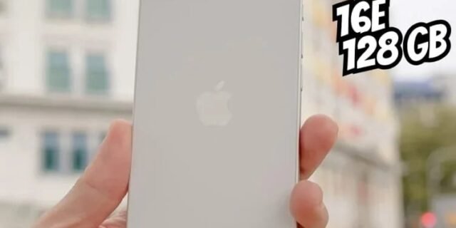 Apple iPhone 16e 128GB Branco 6,1″ 48MP iOS 5G