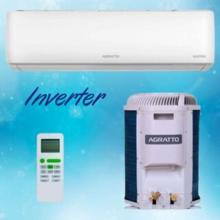 Ar Condicionado Split Inverter Agratto Hi Wall Liv Top 12000 BTUs Frio LCST12F02 – 220V