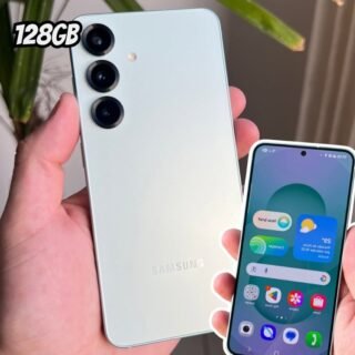 Celular Samsung Galaxy S25 5G, 128GB, 12GB RAM, Câmera Tripla de 50+12+10, Tela Grande de 6.2″, Verde