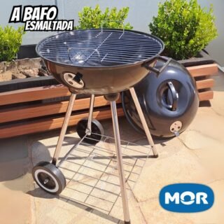 Mor – Churrasqueira Esmaltada A Bafo Guarapari 46 Cm