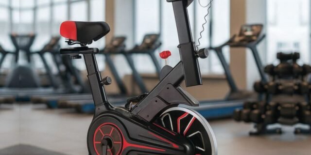 Bicicleta Ergométrica Spinning Mecânica Ahead Roda 6 Kg Preto/vermelho