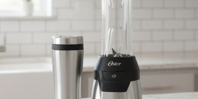 Blender Power Inox Oster com 2 Jarras To Go – 220V