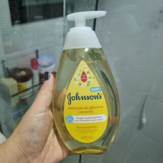Sabonete Líquido Glicerina Camomila JOHNSON’S® Baby, 400mL