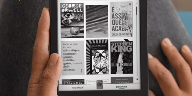 Kindle 16 GB (Geração mais recente) – Leve e compacto, com tela antirreflexo, trocas de página mais rápidas, luz frontal ajustável e bateria de longa …