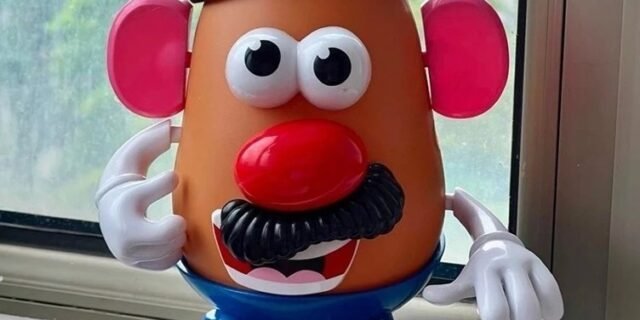 Potato Head Mr. Potato Head – Brinquedo infantil com 13 peças, para crianças a partir dos 2 anos