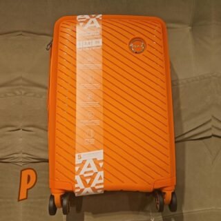 American Tourister Mala de Viagem Zanzibar Laranja Pequena Expansível
