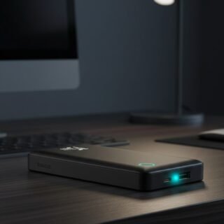 Carregador Portátil Baseus Digital Display Power Bank carregamento rápido 15W/22.5W (Preto 15W, 10000 Milliamp Hours)