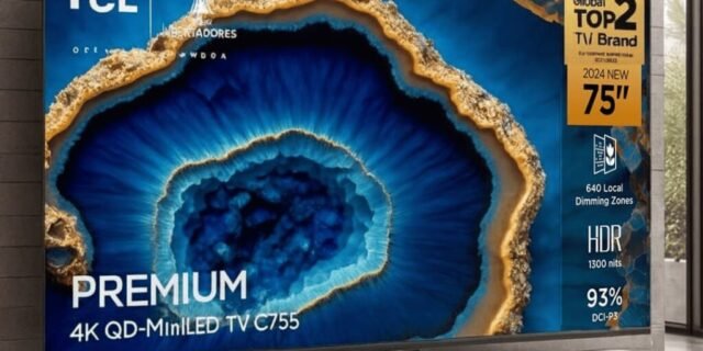 TCL Premium 4K QD-Mini LED 75″ C755