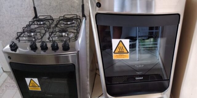 Fogão a Gás de Piso 4 Bocas com Acendimento Automático Consul – CFO4NAR