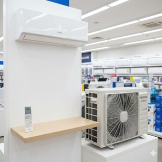 Ar Condicionado Hw Inverter Hitachi Airhome 9k F 220v R-32