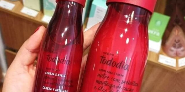 Conjunto Tododia Cereja e Avelã