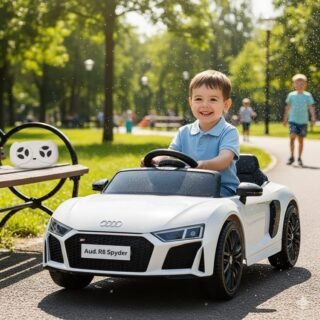 Mini Carro Elétrico Audi R8 Spyder Licenciado 12v Inmetro