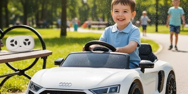 Mini Carro Elétrico Audi R8 Spyder Licenciado 12v Inmetro