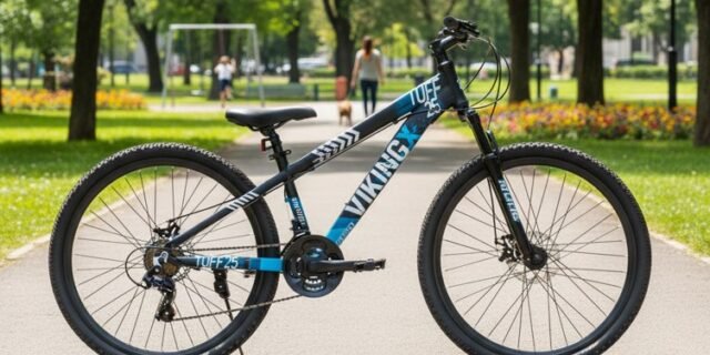 Bike Viking Freeride Tuff 25, Aro 26, 21 Velocidades, Azul Tamanho Do Quadro 13.5