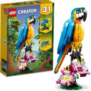 LEGO® Creator Papagaio Exótico 31136; Conjunto de Construção (253 Peças)