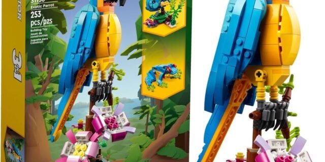 LEGO® Creator Papagaio Exótico 31136; Conjunto de Construção (253 Peças)