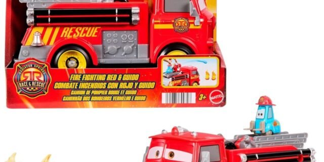 Carros da Disney e Pixar Veículo de Brinquedo Ruivo para crianças a partir de 3 anos