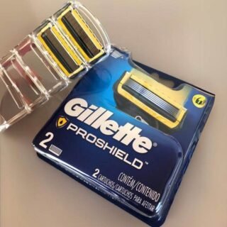Gillette Carga Para Aparelho De Barbear Fusion Proshield 2 Unidades