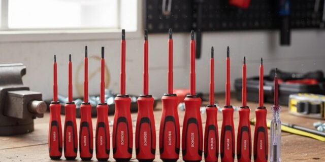 Kit Jogo De Chaves Fenda E Philips Isolada Imantada 13 Peças – Bomber