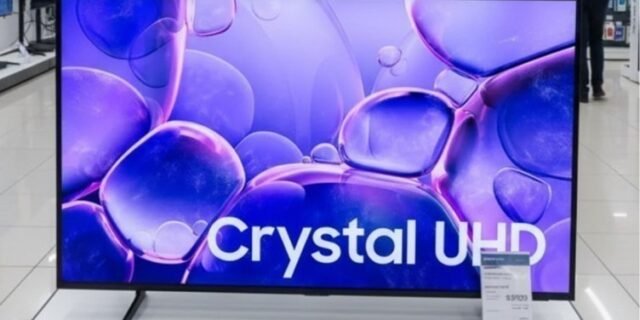 Samsung Combo Smart TV 50” Crystal UHD 4K U8100F 2025 + Soundbar HW-B400F/ZD