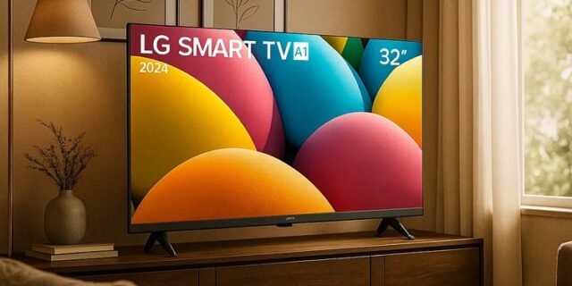 Smart Tv 32” LG Hd 32LR600BPSA Processador 5 Ger6 Alexa Webos