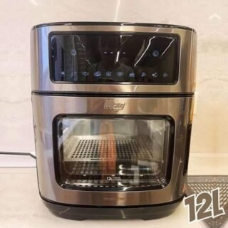WAP Fritadeira Elétrica Air Fryer OVEN DIGITAL 12 Litros, com 10 Funções, sem Óleo, Antiaderente, 2000W 220V