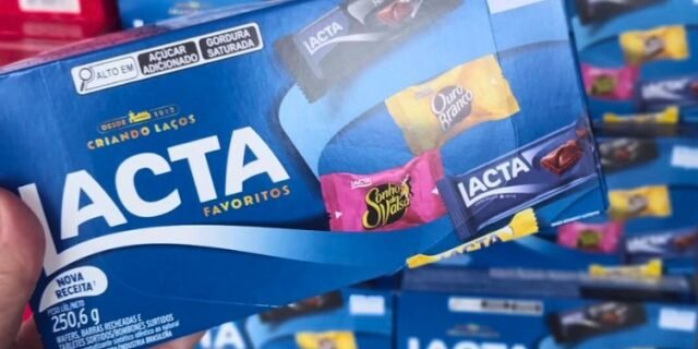 Lacta Favoritos – Caixa de variedades chocolates, 250,6g