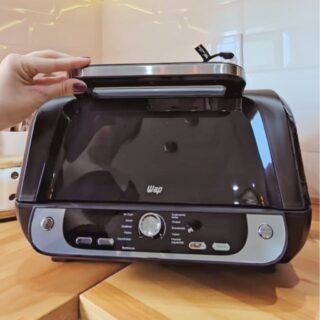 WAP Fritadeira Elétrica Air Fryer Barbecue Digital 12 em 1, 10 Litros, 4 Níveis de Temperatura, Antiaderente, 1800W 127V