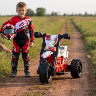 Moto Elétrica Infantil 6V Moto Cross – Bandeirante