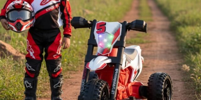 Moto Elétrica Infantil 6V Moto Cross – Bandeirante