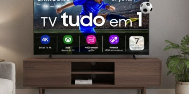 Samsung Smart TV 65″ Crystal UHD 4K U8100F 2025