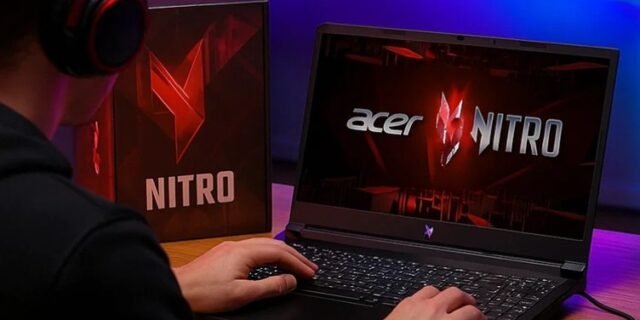 Notebook Acer Nitro V15 ANV15-51-58AZ 13 Geração Intel Core i5-13420H, 8GB RAM, 512GB SSD, NVIDIA RTX 3050, 15.6 FHD LED IPS 144Hz, W11