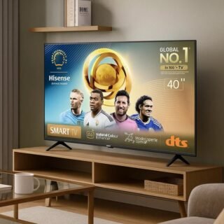 Hisense Smart TV FHD 40″ Polegadas 40A4N com DTS Virtual X, Game e Sports Mode, Controle por Voz, Share to TV e Compatível com Alexa
