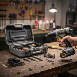 Parafusadeira Furadeira Gradiente GPB12V 3/8 a Bateria