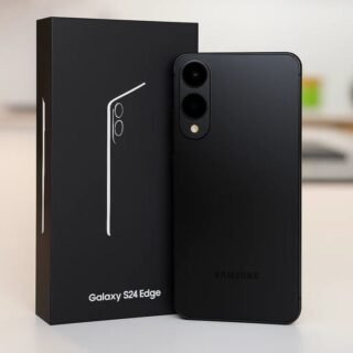 Smartphone Samsung Galaxy S25 Edge 5G, 256GB, 12GB RAM, Câmera Dupla de até 200MP, Tela Grande de 6.7″ – Titânio JetBlack