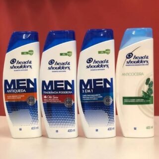 Head & Shoulders Shampoo Anticaspa Fragrância Poderosa Old Spice 400 ml