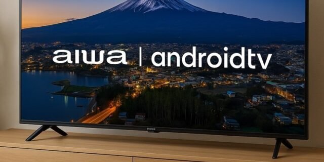 Smart TV AIWA 55” Android 4K Borda Ultrafina Dolby Vision&Atmos AWS-TV-55-BL-01-A